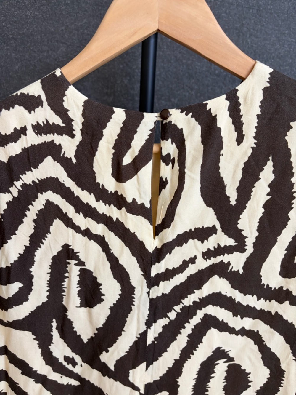 Anthropologie Corey Lynn Calter Zebra Maxi Tee Dress Size XSP - Picture 11 of 14